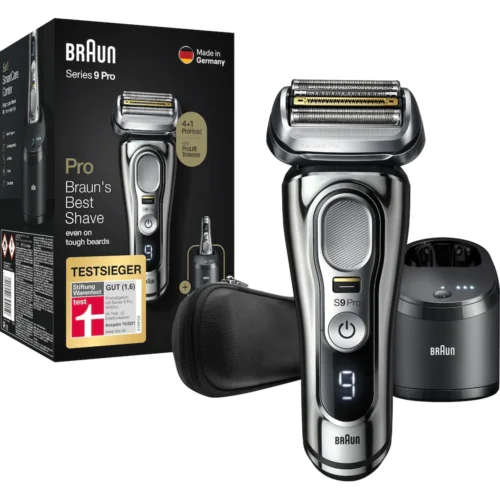 Braun electric shaver Series 9 Pro 9466cc 5-stage cleaning and charging station