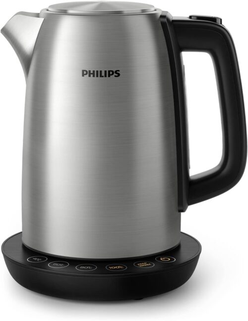 Philips HD9359/90 Stainless Steel Kettle 2200 Watt, 1.7 Litres