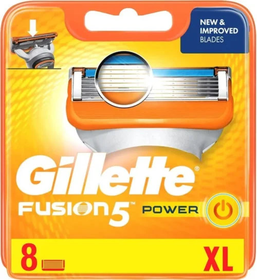 Gillette Fusion5 Power Replacement Blades, 8-pack