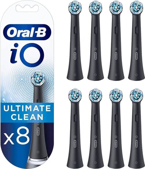 Oral-B iO Ultimate Clean Black 8-pack