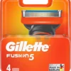 Gillette Fusion5 razor blade replacement cartridges, 4 pieces