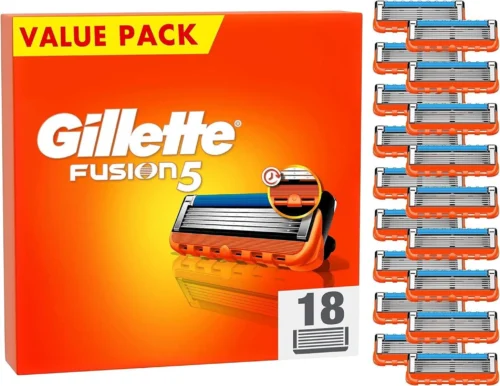Gillette Fusion5 Blades Replacement Blades 18-Pack