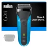 Braun Series 3 310s Wet and Dry Shaver, Blue