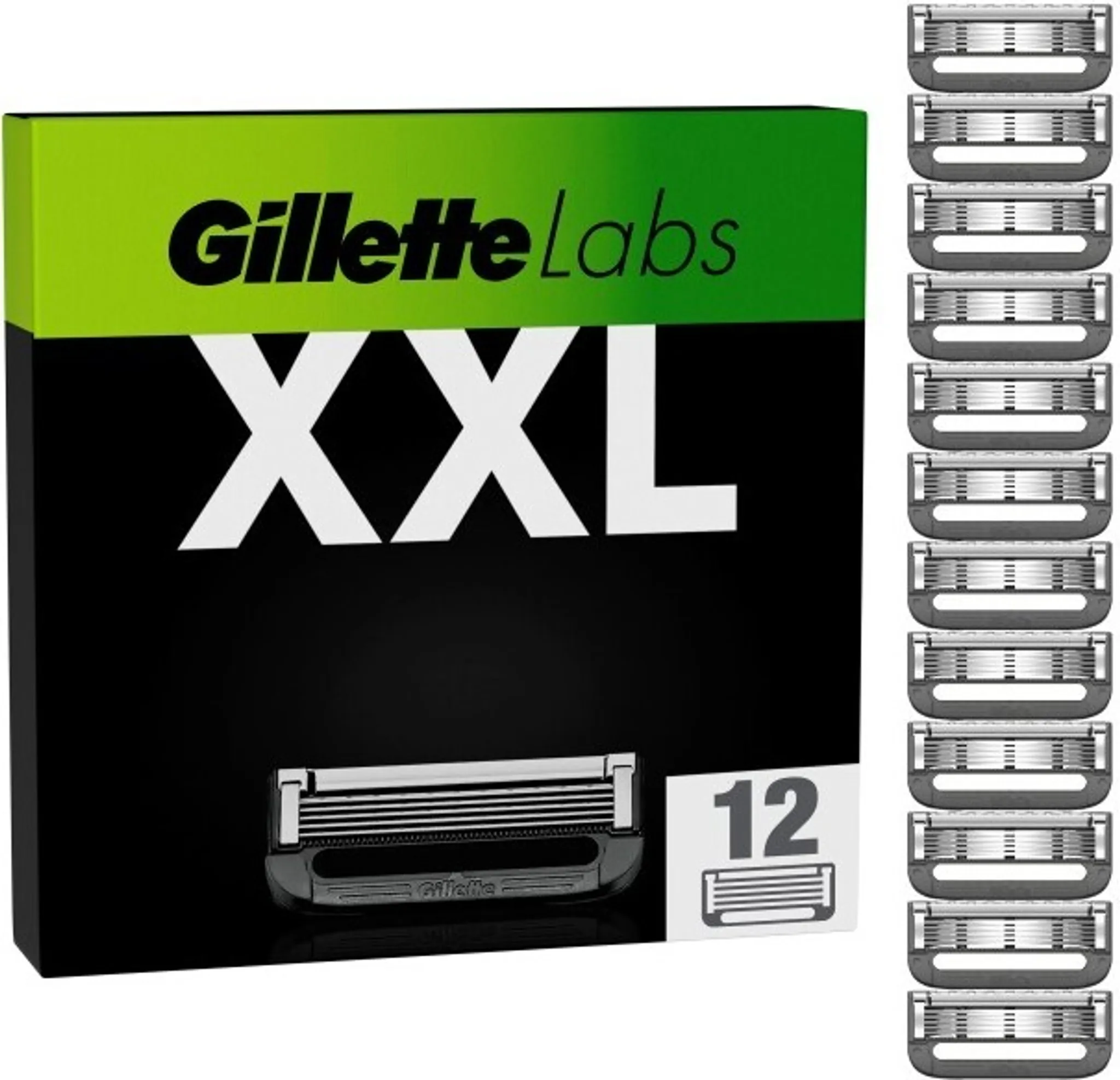 Gillette Razor Blades Labs 12 pack