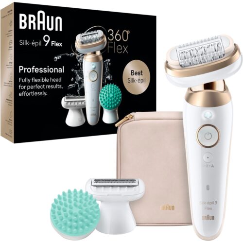 Braun epilator »Silk-épil Flex 9 9-071« with shaver attachment