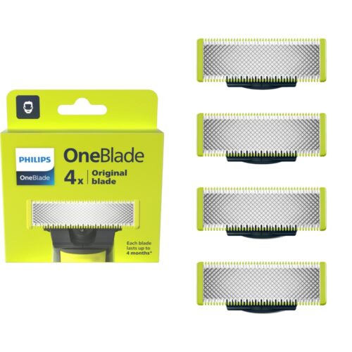 Philips OneBlade QP240/50 - Replacement blades, pack of 4