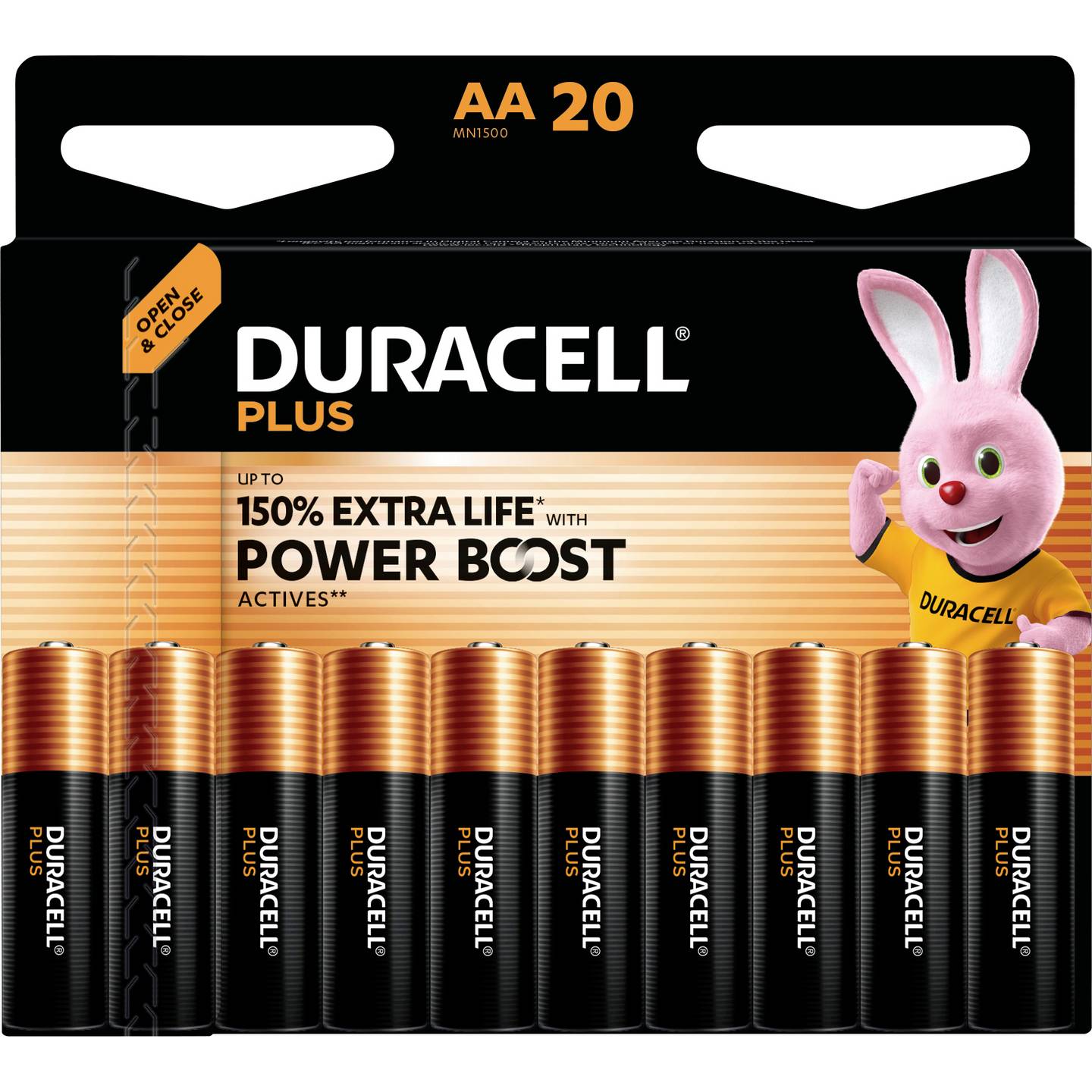 Duracell Plus Power Boost AA battery 1.5 V 20 pc(s)