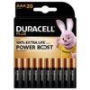 Duracell Plus Power Boost AAA battery Alkali-manganese 1.5 V 20 pc(s)