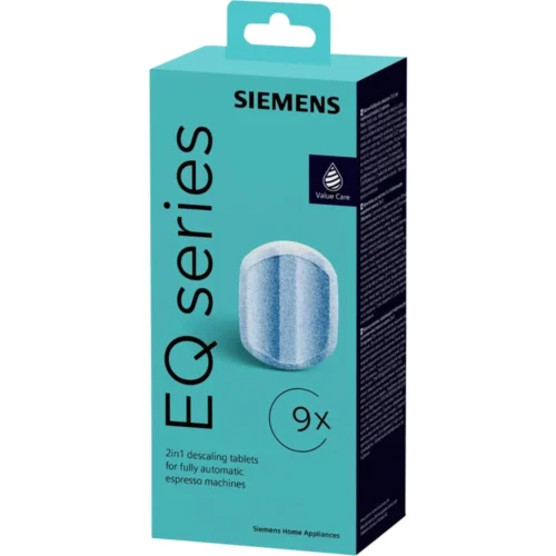Siemens Home Appliances TZ80032A EQseries Descaler tablets pack of 9
