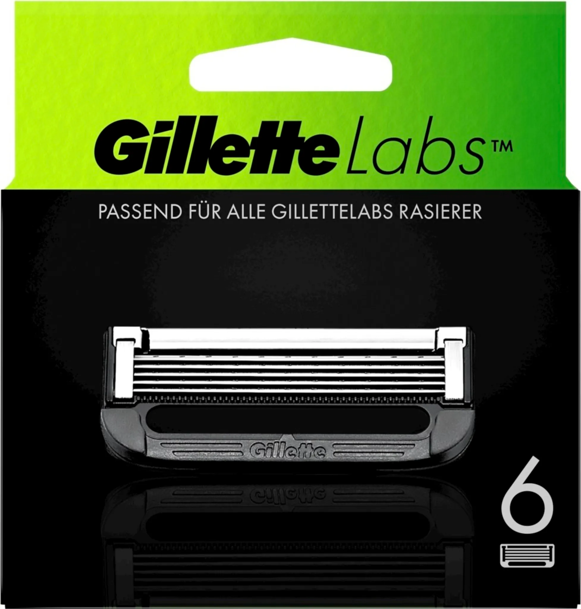 Gillette Labs Razor Blades, 6 pack