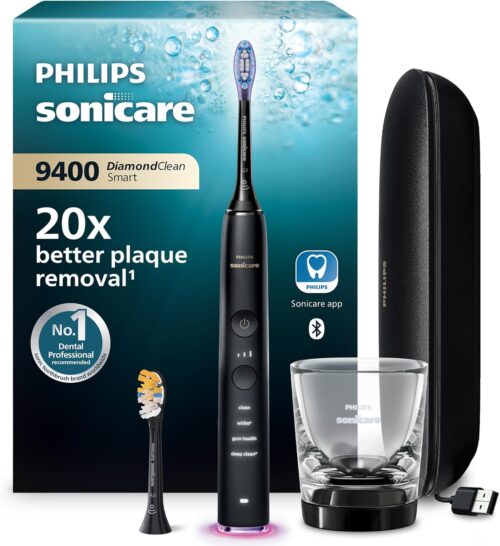 Philips Sonicare DiamondClean Smart 9400 Electric Toothbrush HX9917/89 Black