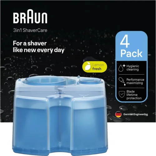 Braun 3-in-1 ShaverCare cleaning cartridges