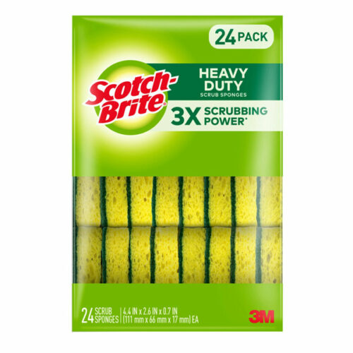 Scotch-Brite Heavy Duty Scrub Sponges 24 ct