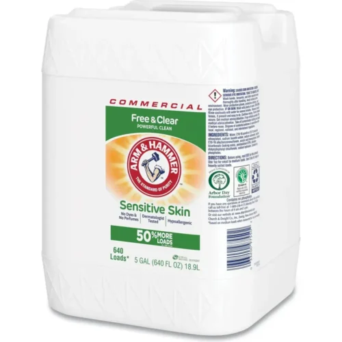Arm & Hammer Free & Clear Liquid Laundry Detergent – 5 Gallon