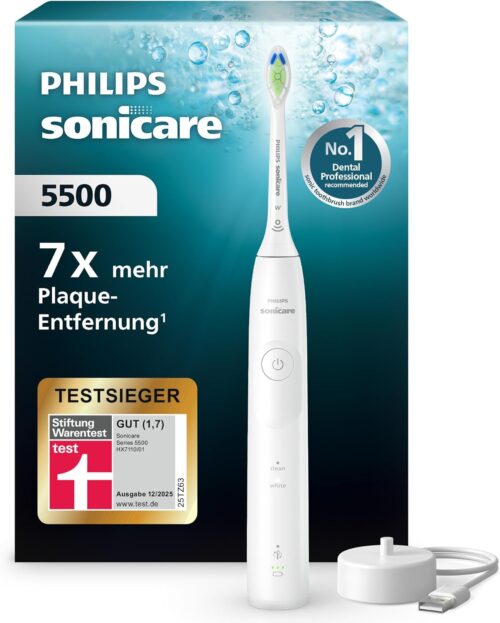 Philips Sonicare HX7110/01 5500 Electric Toothbrush HX7110/01 White