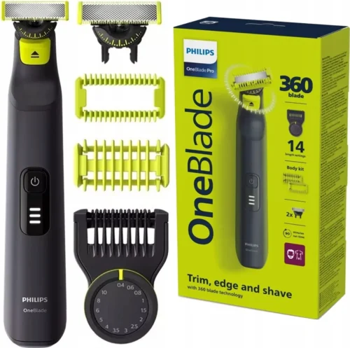 Philips Norelco QP6542/15 OneBlade Pro 360 men's shaver