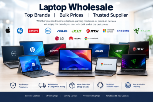 Laptops wholesale from Apple, HP, Lenovo, Dell and other leading brands – General Market GmbH