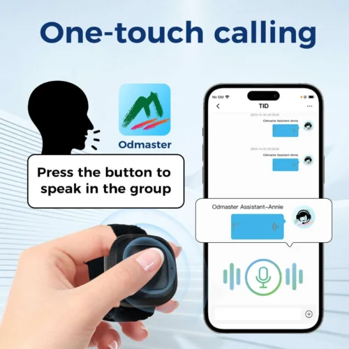 Alternative view of TD-PTT 2-in-1 Bluetooth PTT Button
